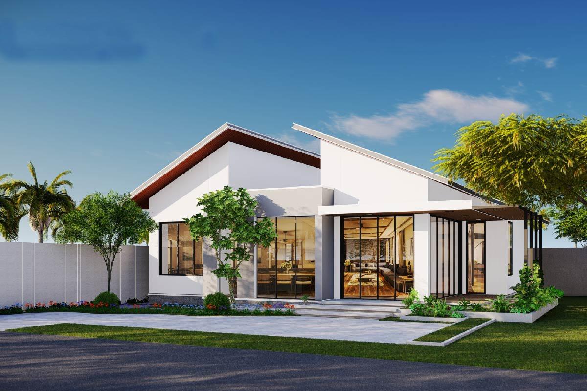 Biệt thự 1 tầng